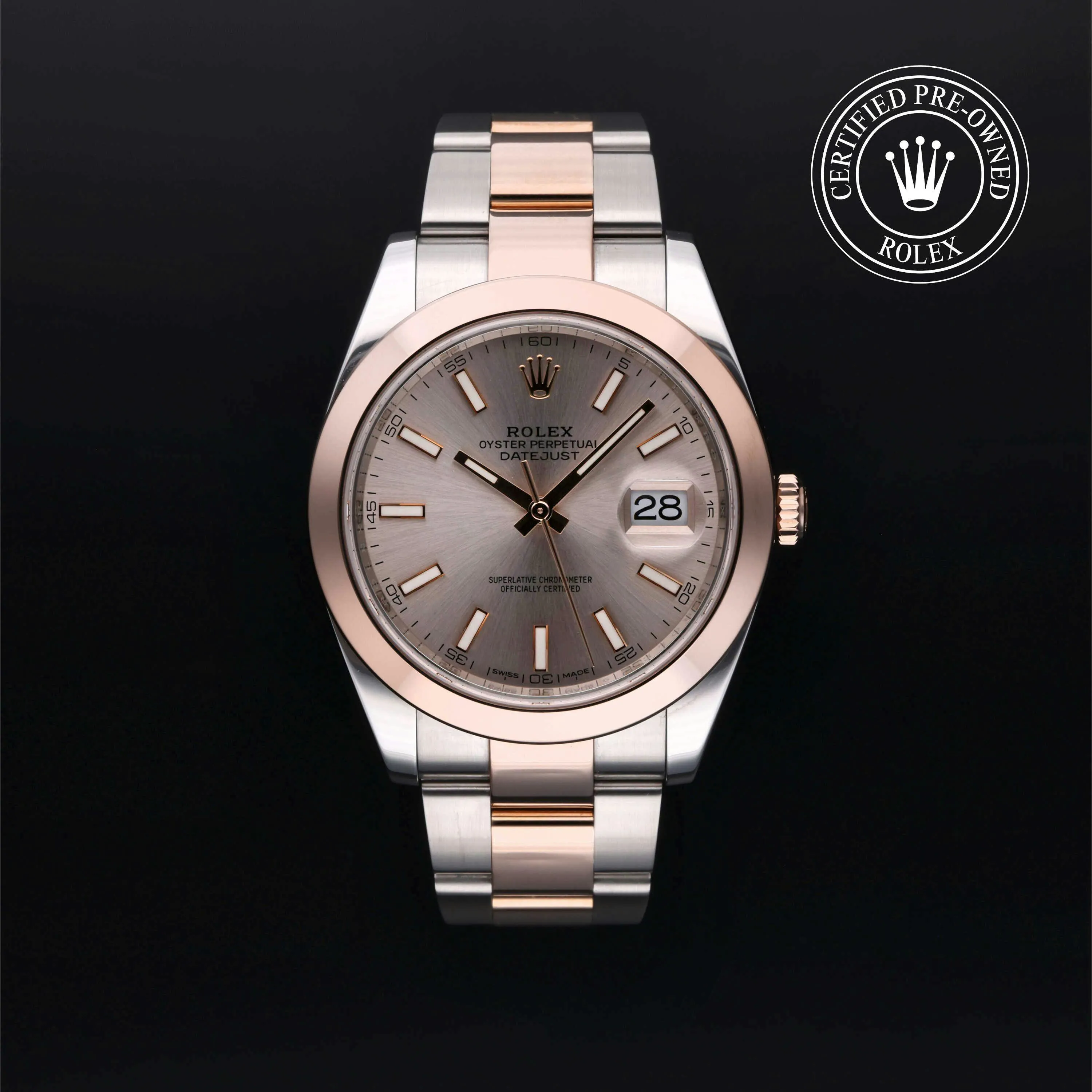 Rolex Datejust 41 126301 41mm Stainless steel Rose