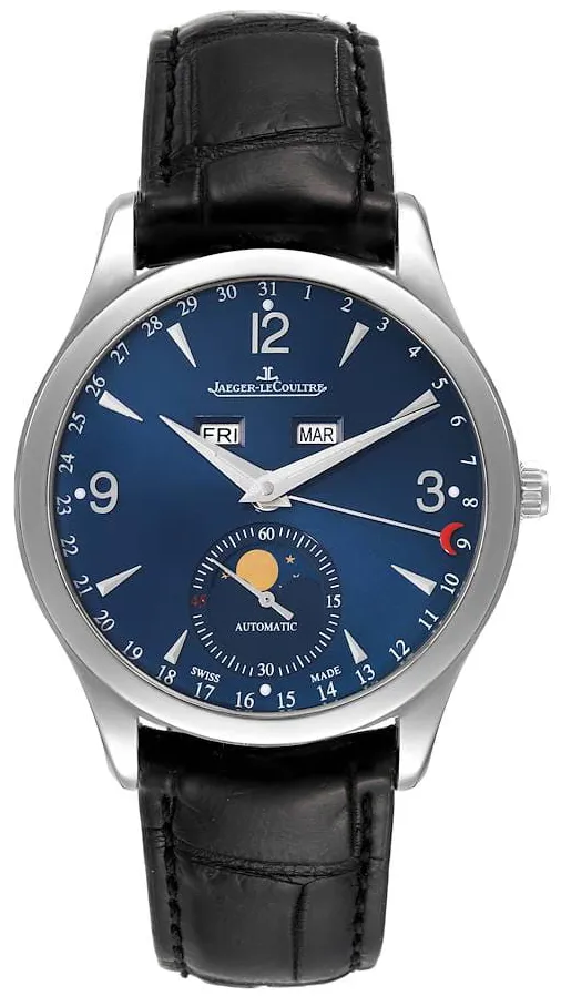 Jaeger-LeCoultre Master Calendar 176.8.12.S 39mm Stainless steel Blue