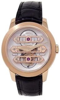 Girard-Perregaux Tourbillon 99193-52-002-BA6A Rose gold Silver