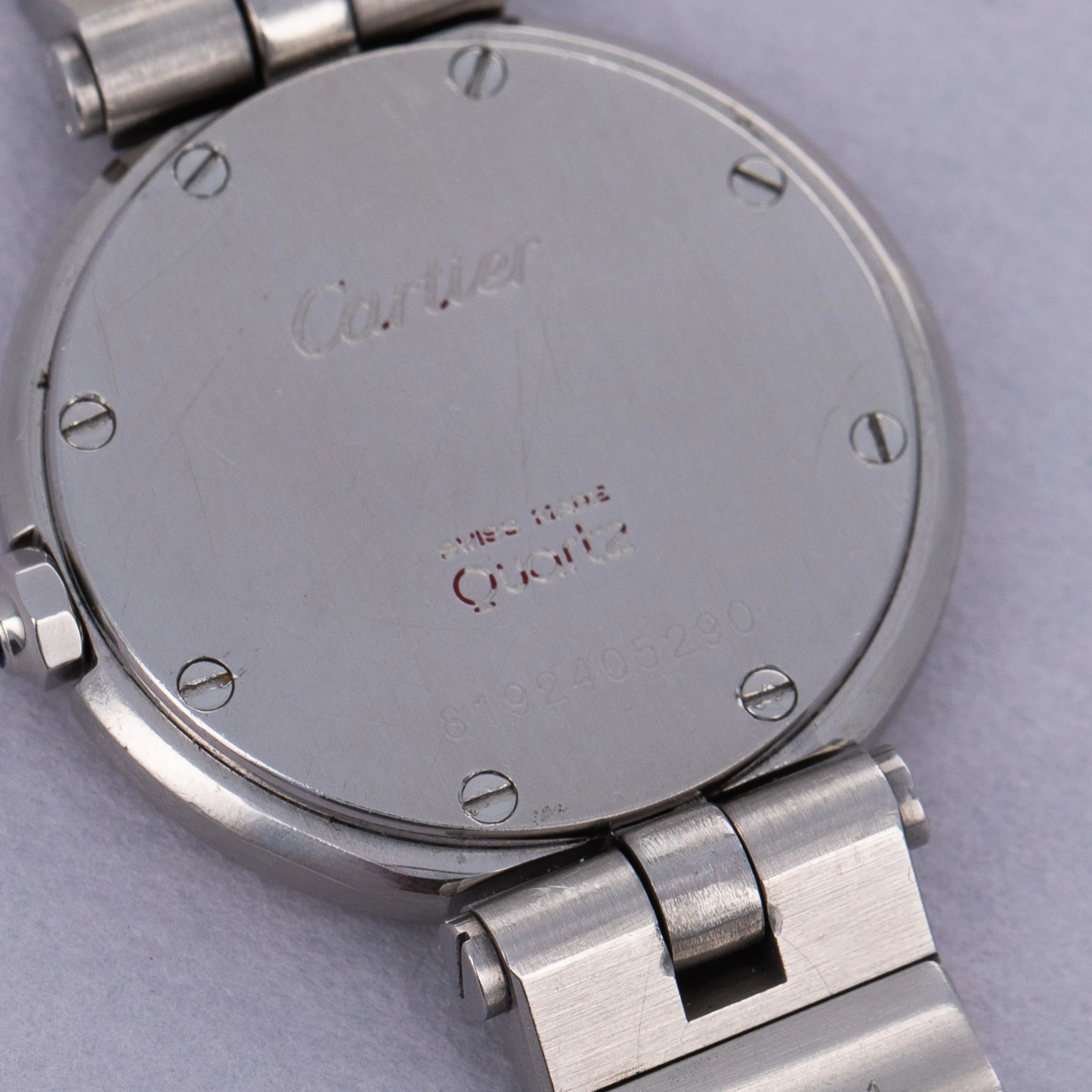 Cartier Santos Vendôme 8192 27mm Stainless steel Grey 3