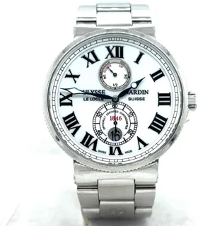 Ulysse Nardin Maxi Marine Stainless steel White