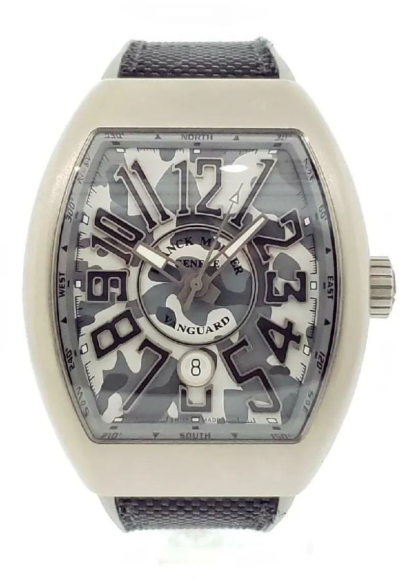 Franck Muller Vanguard V 45 SC DT CAMO TT MC TT 45mm Titanium