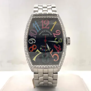 Franck Muller Color Dreams 5850 SC D Stainless steel Black