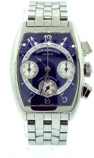 Franck Muller Curvex 7502 CC Stainless steel Blue