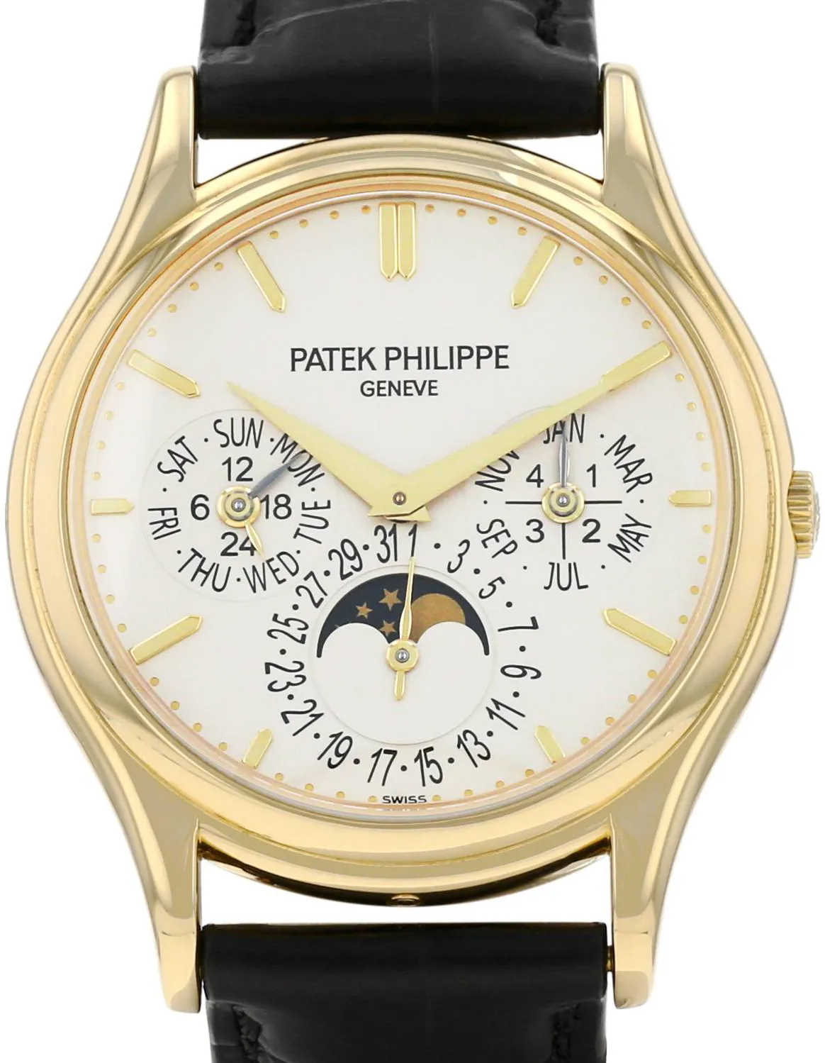 Patek Philippe Perpetual Calendar 5140J-001 37mm Yellow gold Black