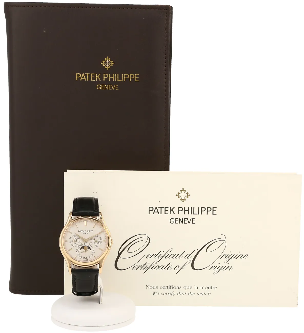 Patek Philippe Perpetual Calendar 5140J-001 37mm Yellow gold Black 2