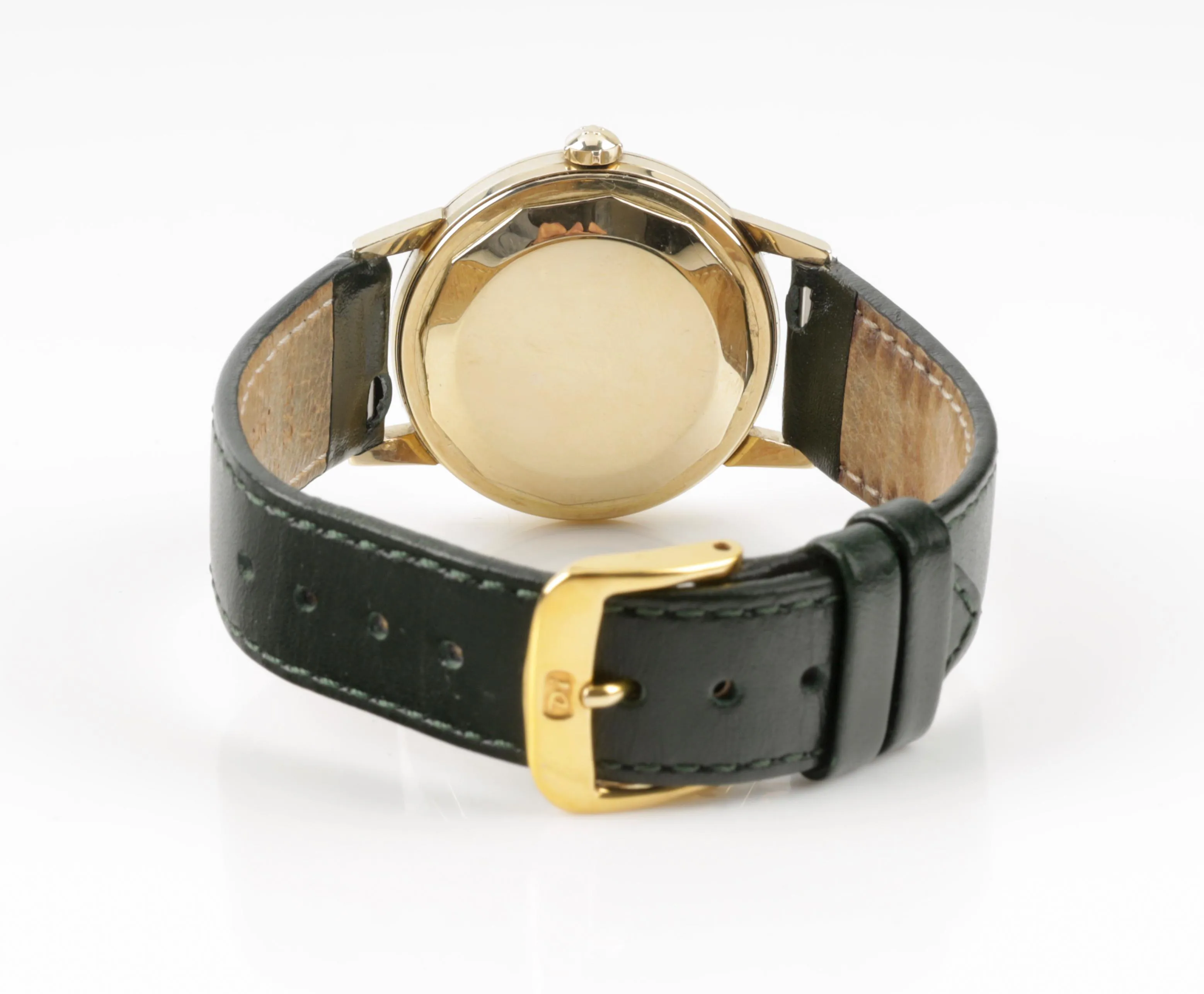 Eterna 33mm Yellow gold Silver 1