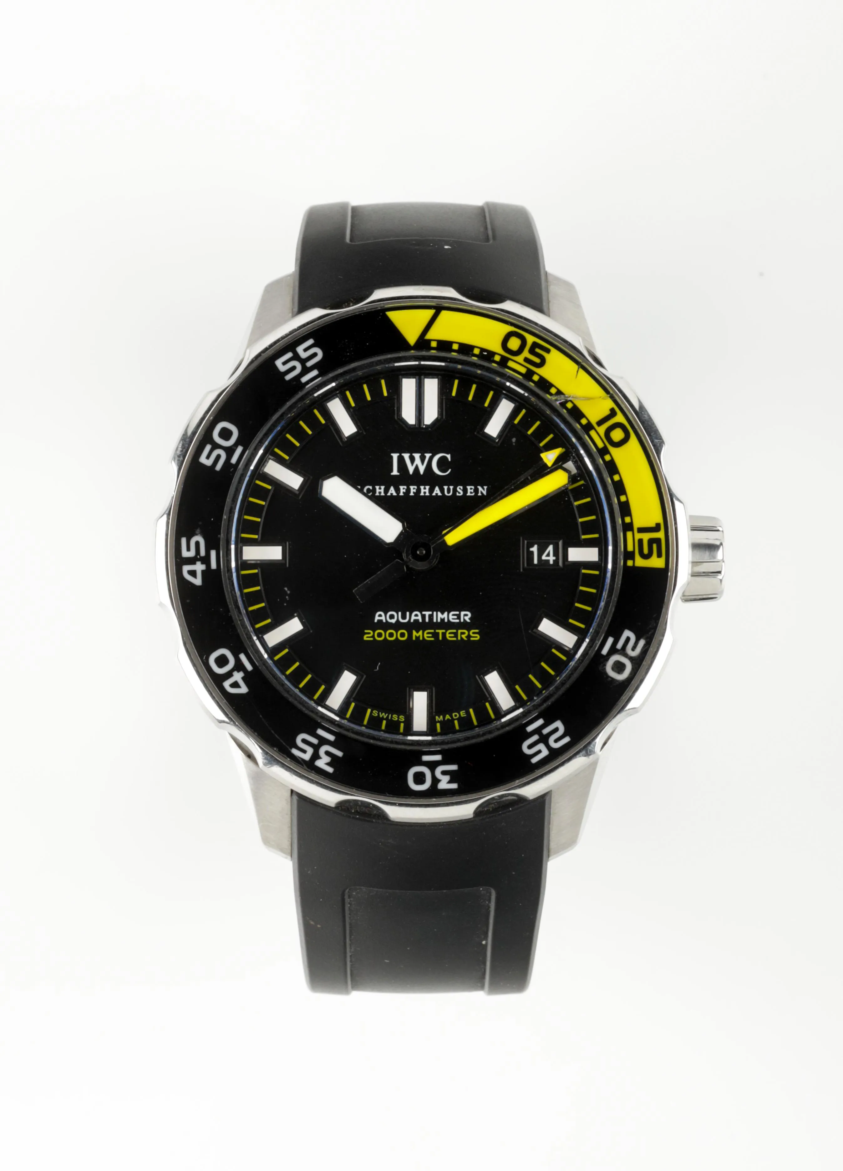 IWC Aquatimer 3568 46mm Stainless steel Black