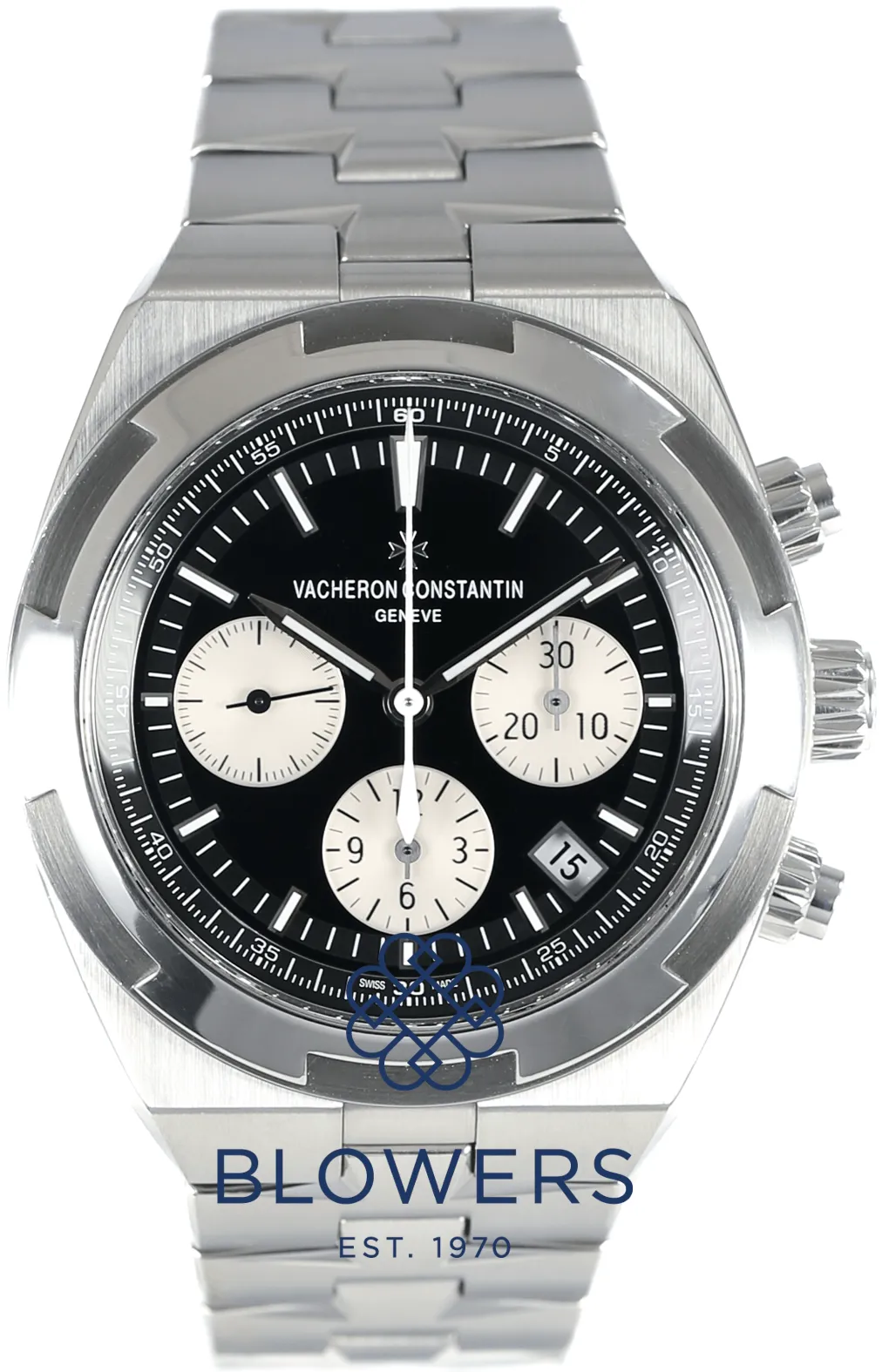 Vacheron Constantin Overseas Chronograph 5500V/110A-B481 42.5mm Stainless steel Black