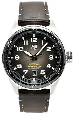 TAG Heuer Autavia WBE5114.FC8266 42mm Stainless steel Black