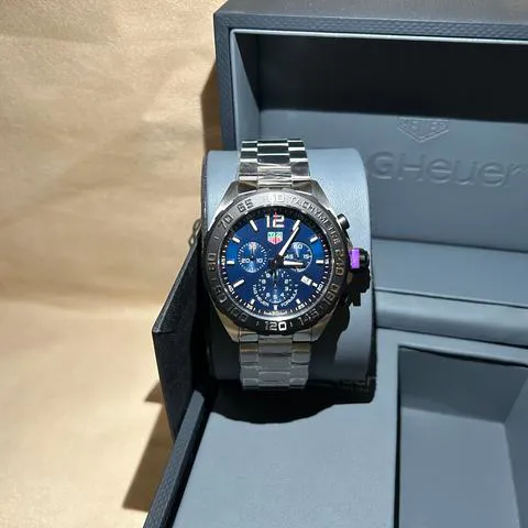 TAG Heuer Formula 1 Quartz CAZ101AV.BA0842 43mm Stainless steel Blue 9