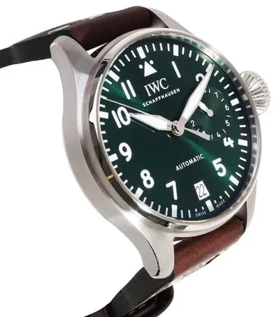 IWC Big Pilot IW501015 46mm Stainless steel Green