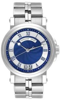 Breguet Marine 5817ST/Y2/SVO Stainless steel Blue