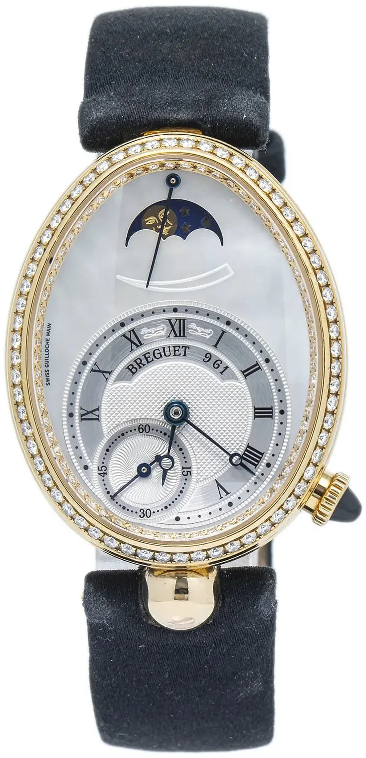 Breguet Reine de Naples 8908BA/52/964/D00D3L 36.5mm Rose gold Mother-of-pearl