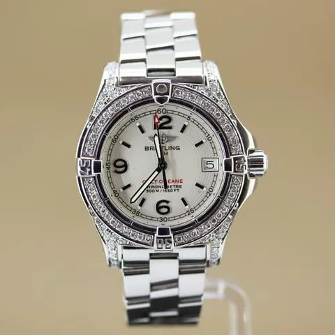 Breitling Colt A77380 33mm Stainless steel White