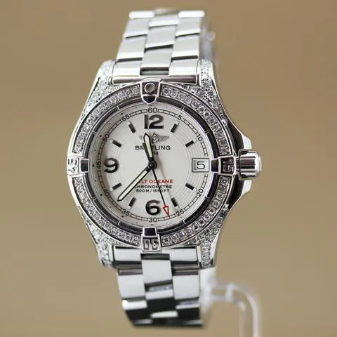 Breitling Colt A77380 33mm Stainless steel White 1