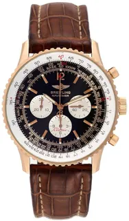 Breitling Navitimer H30330 Rose gold Black