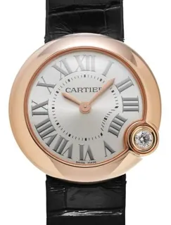 Cartier Ballon Blanc WGBL0003 30mm Rose gold Silver