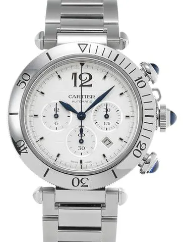 Cartier Pasha WSPA0018 41mm Stainless steel Silver