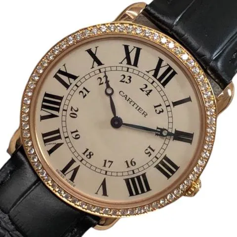 Cartier Ronde Louis Cartier WR000651 36mm Rose gold White