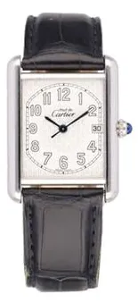 Cartier Tank 2414 25mm Silver White