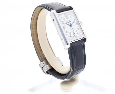 Cartier Tank 2414 25mm Silver White 1