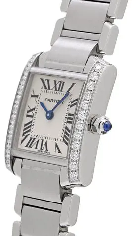 Cartier Tank Française W4TA0008 20mm Stainless steel Silver 1