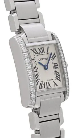 Cartier Tank Française W4TA0008 20mm Stainless steel Silver 2