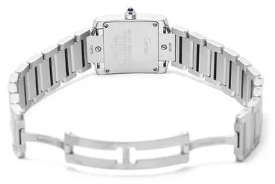 Cartier Tank Française W4TA0008 20mm Stainless steel Silver 3