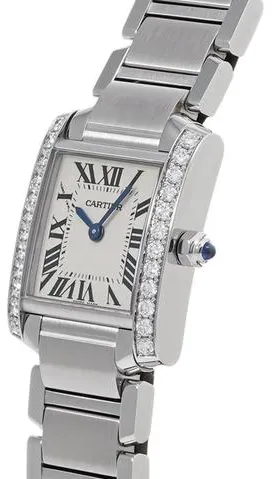 Cartier Tank Française W4TA0008 20mm Stainless steel Silver 1