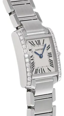 Cartier Tank Française W4TA0008 20mm Stainless steel Silver 2