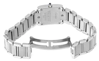 Cartier Tank Française W4TA0008 20mm Stainless steel Silver 3