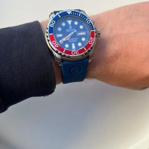 Deep Blue 44mm Stainless steel Blue 9