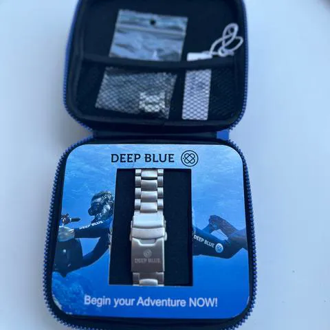 Deep Blue 44mm Stainless steel Blue 13