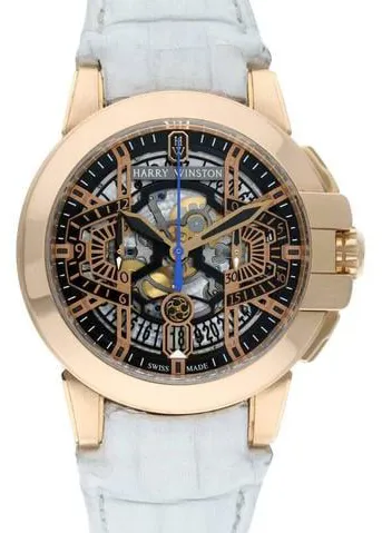 Harry Winston Project Z OCEACH44RR001 20.5mm Rose gold Black