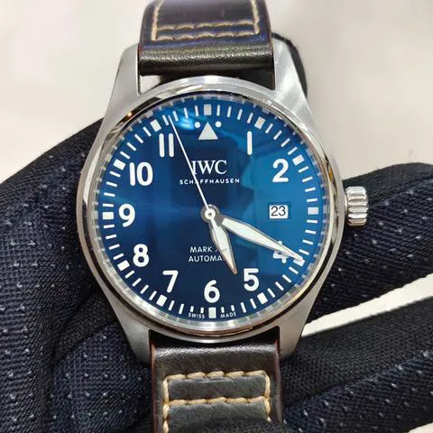 IWC Pilot Mark IW327004 40mm Stainless steel Blue