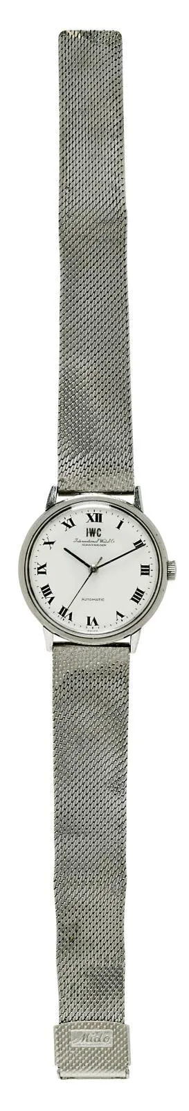 IWC 35mm Stainless steel White