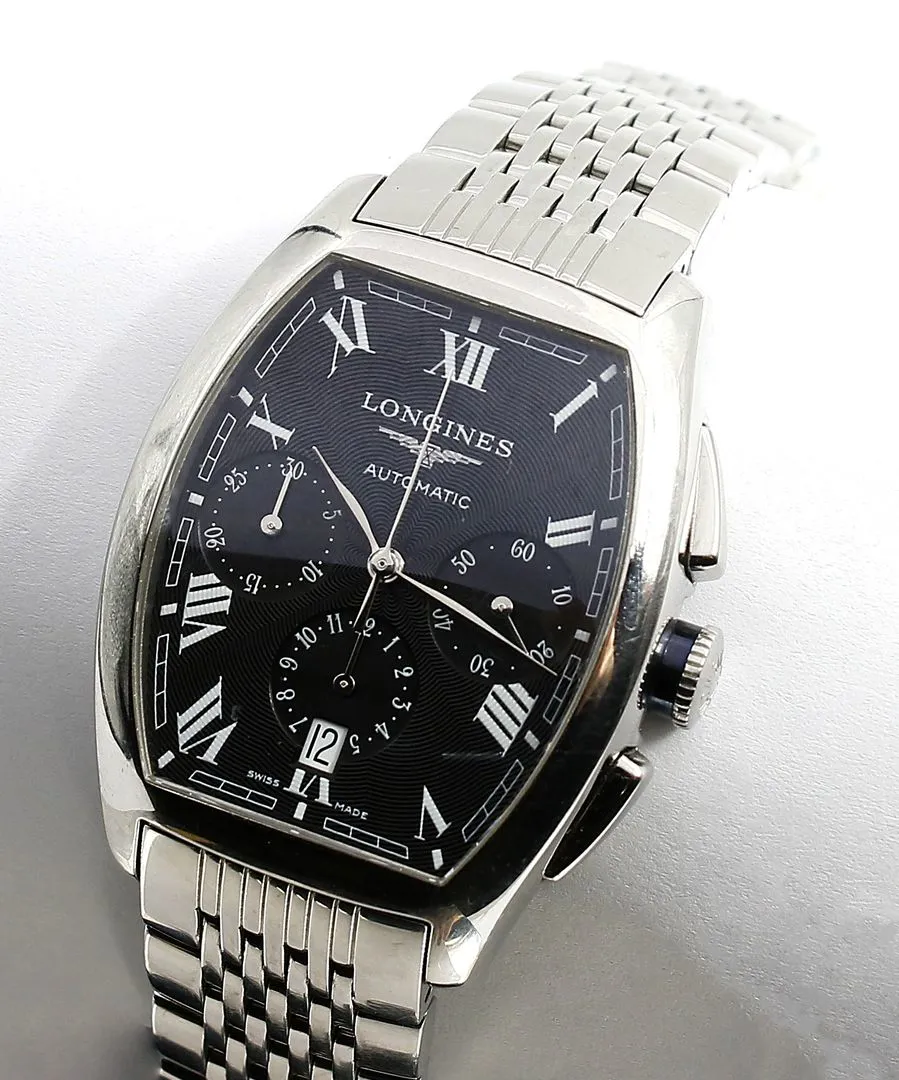Longines Evidenza L2.643.4.51 35mm Stainless steel Black