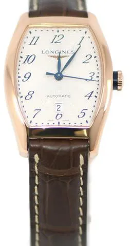 Longines Evidenza L2.142.8.73.2 26mm Rose gold Silver