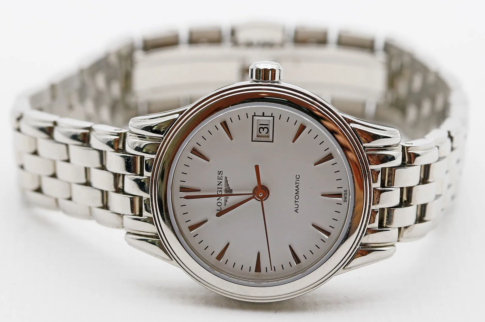Longines Flagship L4.274.4 25mm Stainless steel White