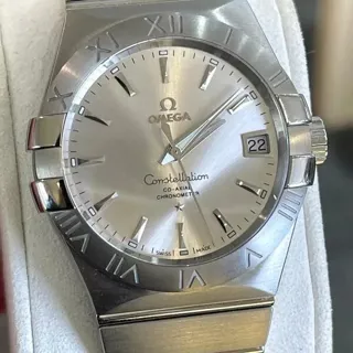 Omega Constellation Men 123.10.38.21.02.001 Stainless steel Silver