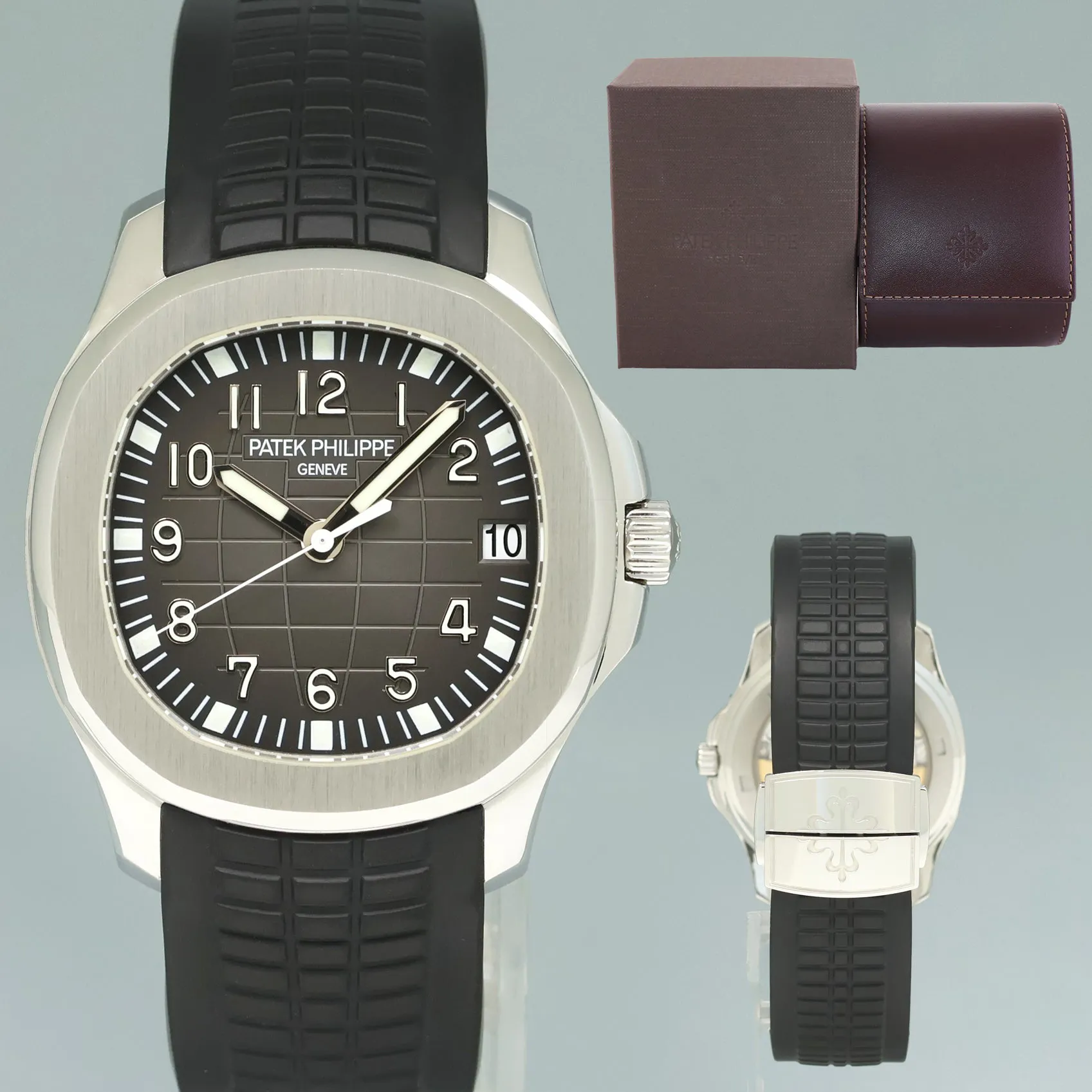 Patek Philippe Aquanaut 5165 38mm Stainless steel Black