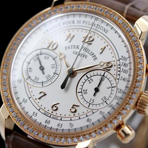 Patek Philippe Chronograph 7150/250R-001 38mm Rose gold White 3