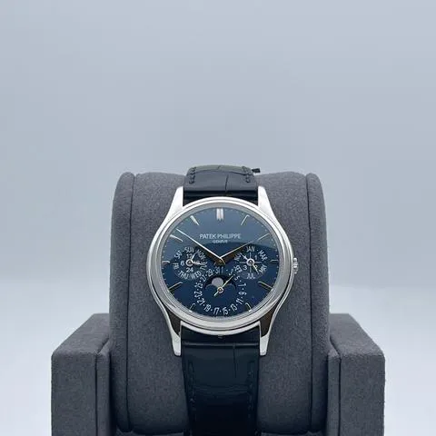 Patek Philippe Perpetual Calendar 5140P-001 37mm Platinum Blue 1