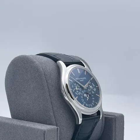 Patek Philippe Perpetual Calendar 5140P-001 37mm Platinum Blue 2