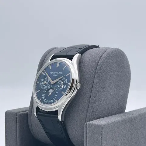 Patek Philippe Perpetual Calendar 5140P-001 37mm Platinum Blue 3