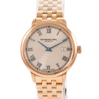 Raymond Weil Toccata 5985-P5-00859 Rose gold and Stainless steel and PVD Pink