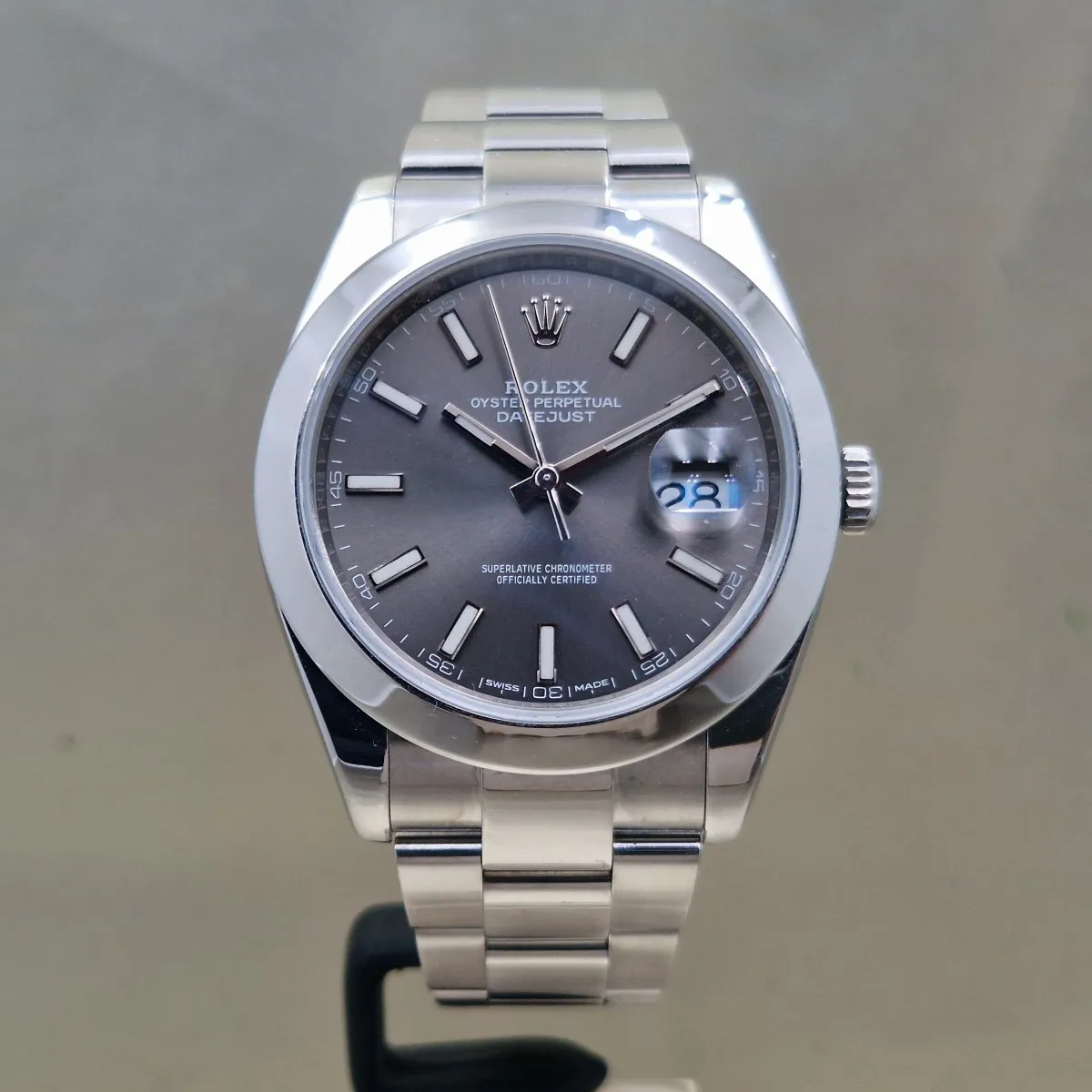 Rolex Datejust 41 126300 41mm ACCIAIO GRIGIO