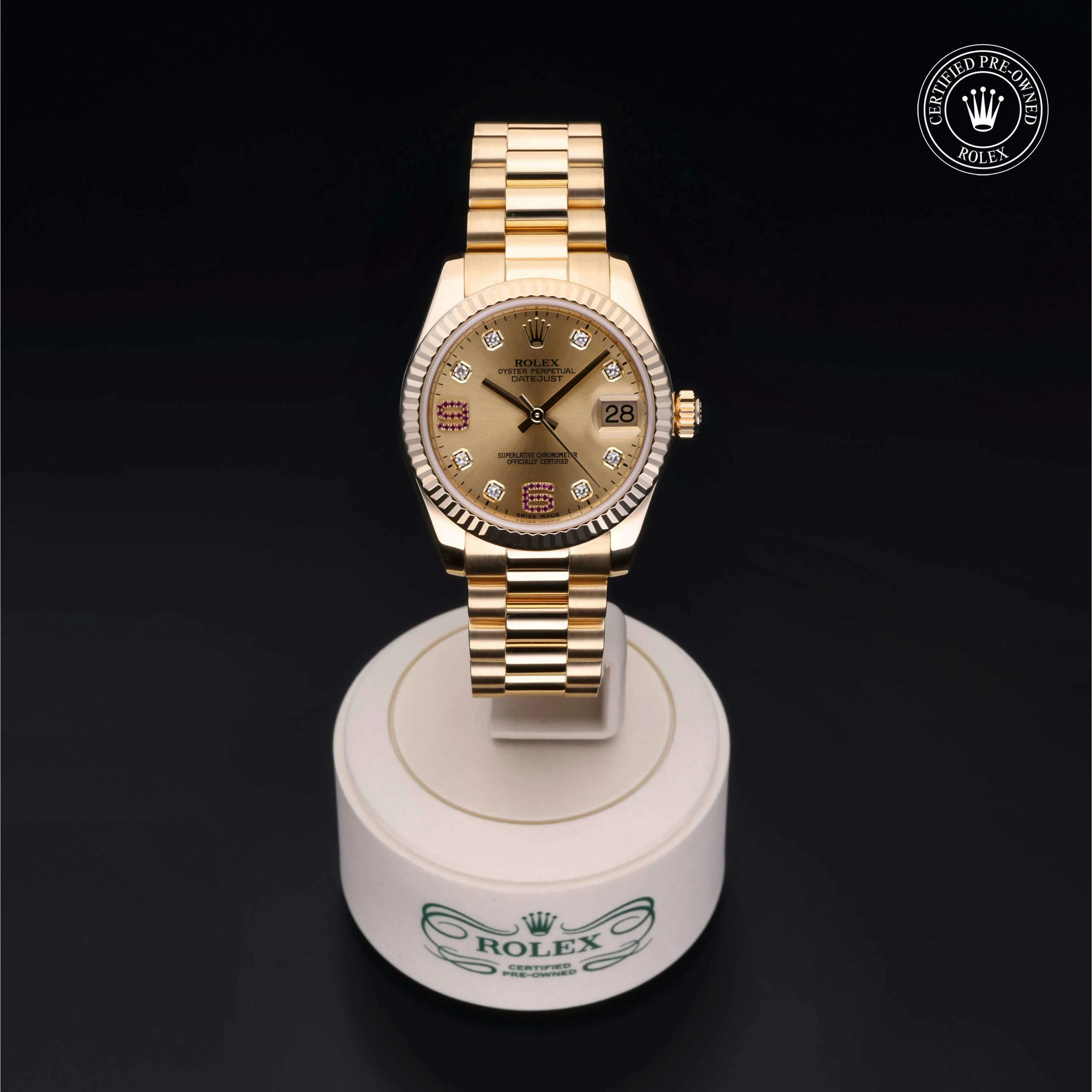 Rolex Datejust 31 178278 31mm Yellow gold Champagne 1