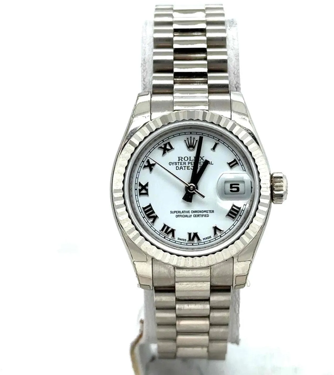 Rolex Lady-Datejust 179179 26mm White gold White